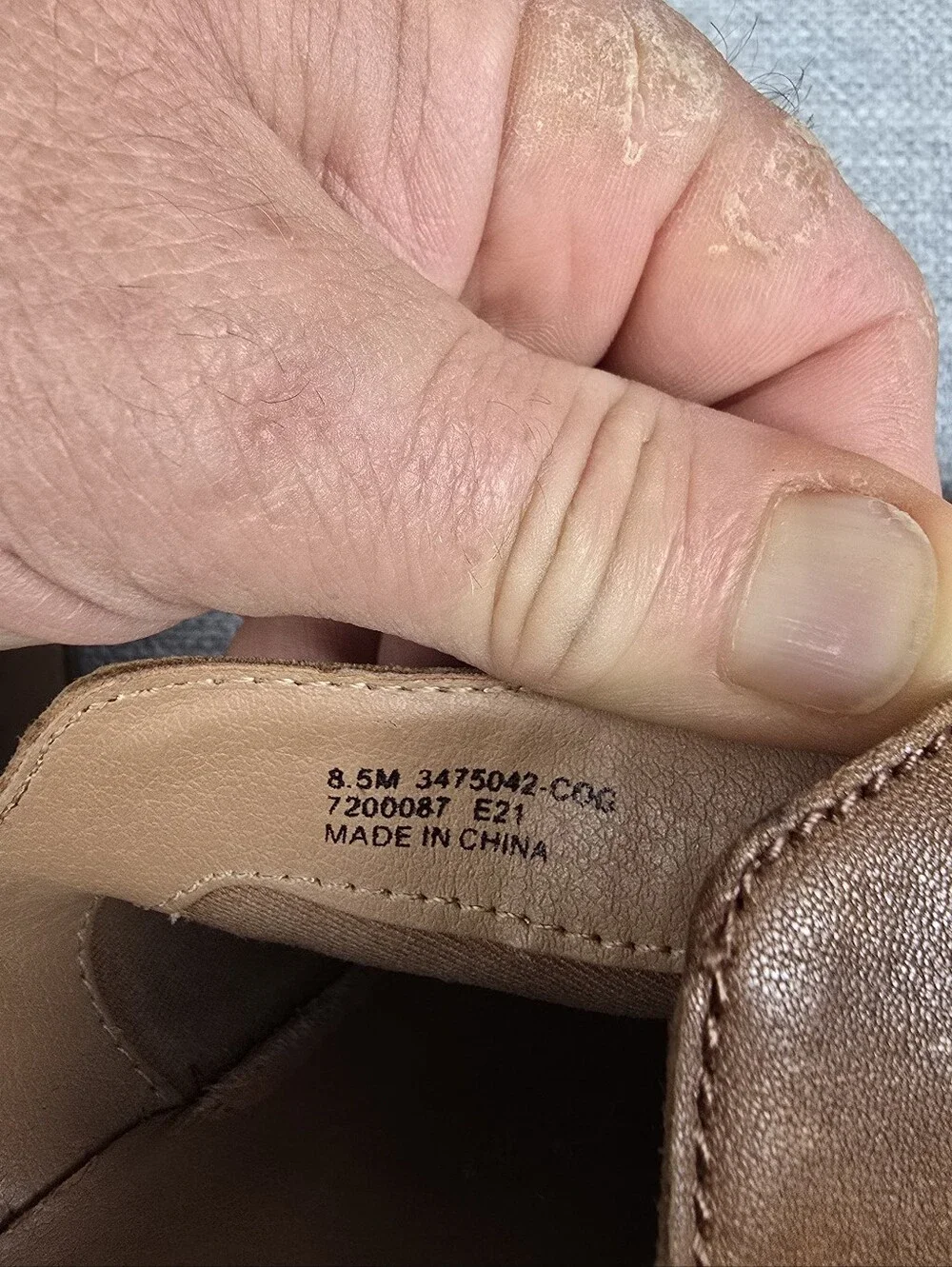 Frye Rowen Tan Leather Ankle Booties Womens Sz 8.5M
